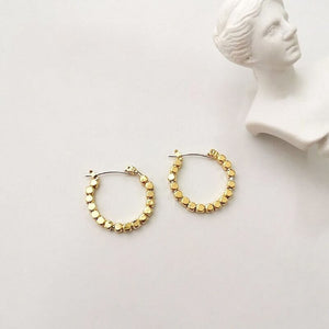 Creolen Damen | Kugel Design | Gold oder Silber-Fashion Peak