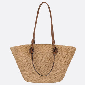 Strohtasche - Große Sommer-Umhängetasche für Frauen-Fashion Peak