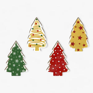 Timberleaf - Dekoration Weihnachtsbaum Tisch 4er Set-Fashion Peak