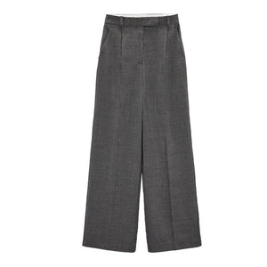 Weite Hosen – Locker sitzende Plisseehose für Damen-Fashion Peak
