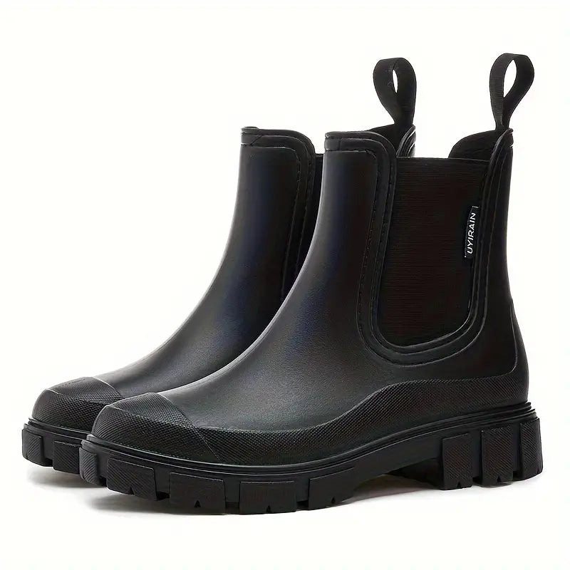 Regenstiefel | Wasserdicht | Knöchelhoch | Regenfeste Stiefel | Damenstiefel