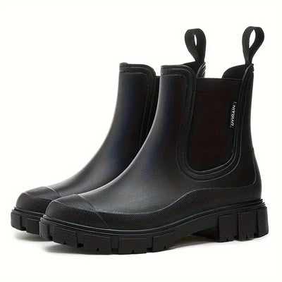 Regenstiefel | Wasserdicht | Knöchelhoch | Regenfeste Stiefel | Damenstiefel