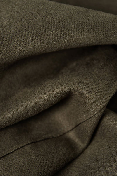 Wildleder-Trenchcoat | Mittellang | Herbst | Zweireihiger Trenchcoat | Damen-Trenchcoat