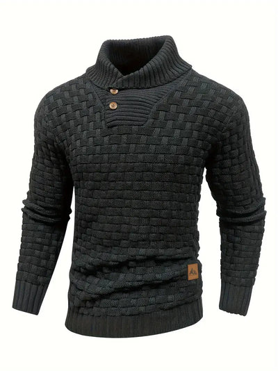 Strickpullover | Rollkragenpullover | Grobstrick | Strickpullover | Herrenbekleidung
