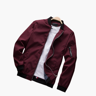 Bomberjacke | Reißverschluss | Winddicht | Herbstjacke | Herrenjacke