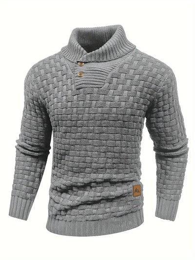 Strickpullover | Rollkragenpullover | Grobstrick | Strickpullover | Herrenbekleidung