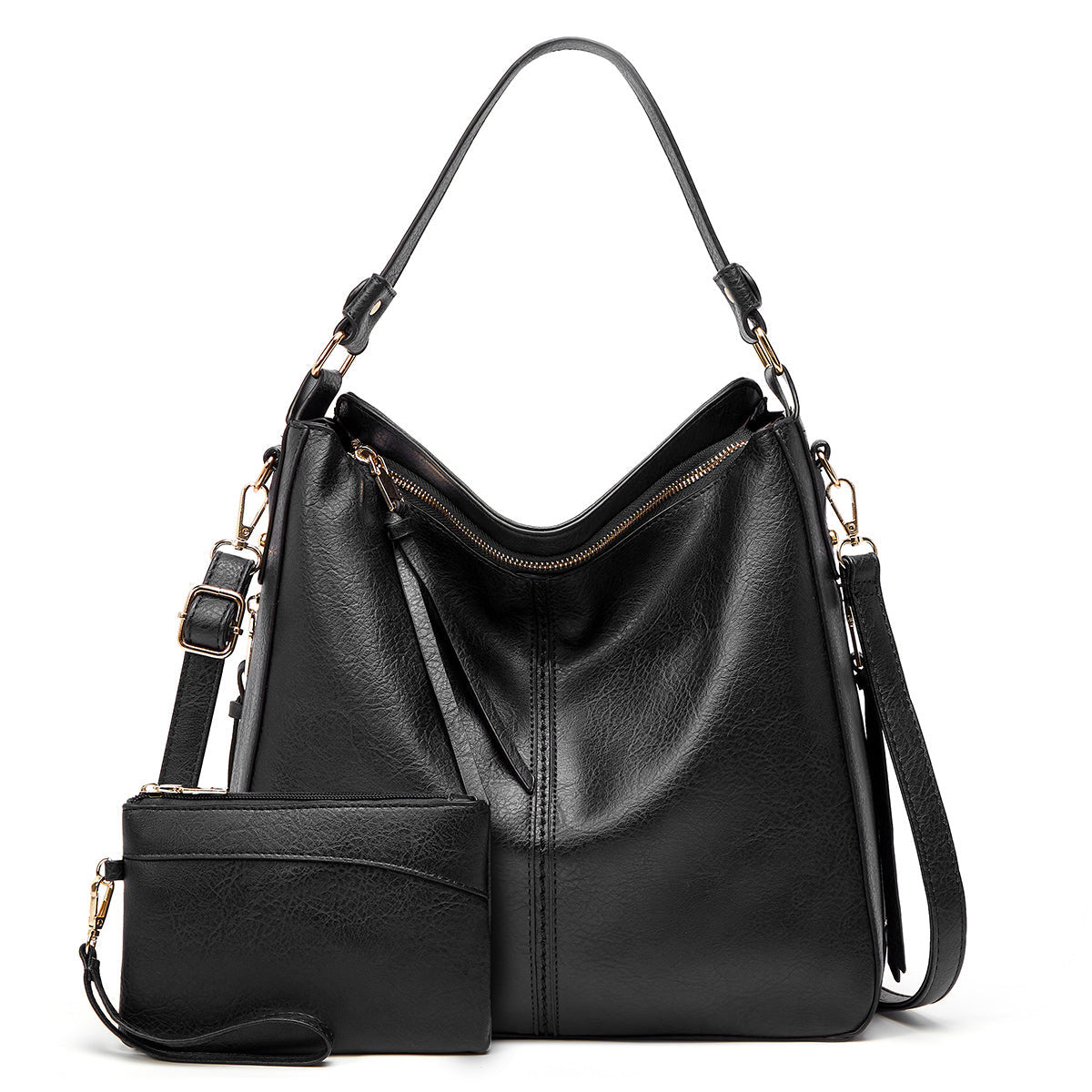 Ledertasche – groß – langer Riemen – Umhängetasche – Tragetasche