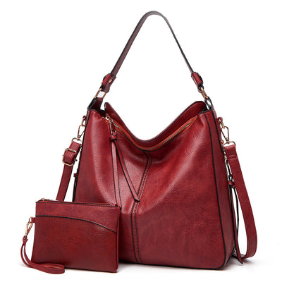 Ledertasche – groß – langer Riemen – Umhängetasche – Tragetasche