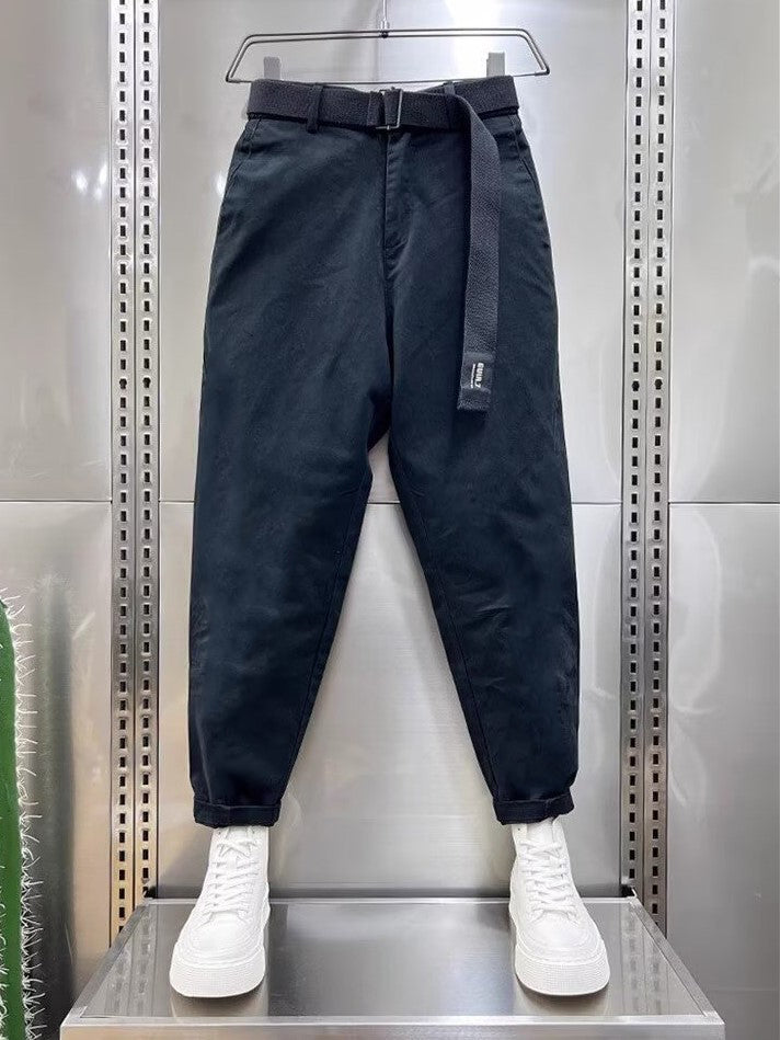 Baggy Pants | Slouchy | Gürtel | Loose Fit Pants | Herrenhosen