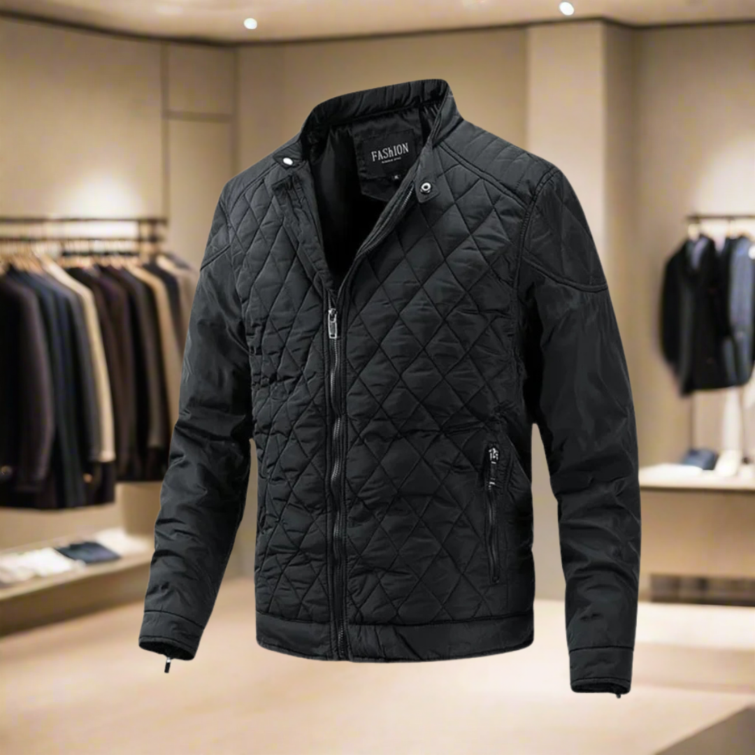 Daunenjacke - wattiert - leicht - Winterjacke - Herren Steppjacke