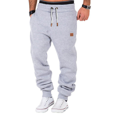 Herren-Jogginghosen – Kordelzug – Elastischer Bund – Sweathosen – Herren-Loungehosen
