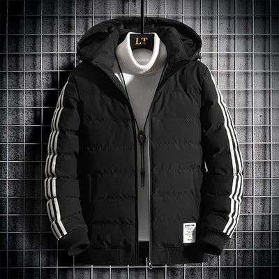 Pufferjacke | Gesteppt | Mit Kapuze | Winterbomberjacke | Winterjacke für Männer