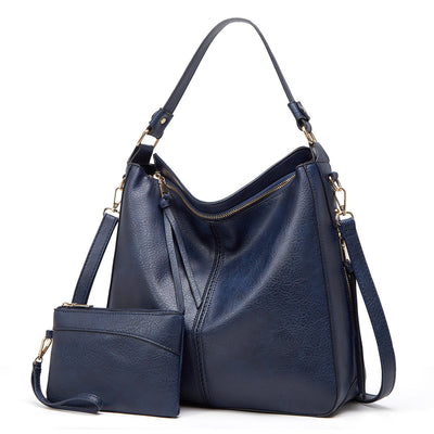Ledertasche – groß – langer Riemen – Umhängetasche – Tragetasche