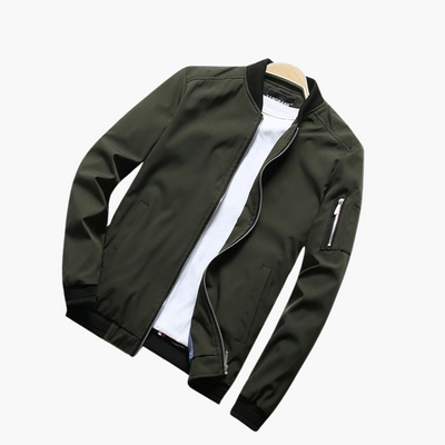 Bomberjacke | Reißverschluss | Winddicht | Herbstjacke | Herrenjacke