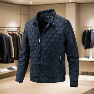 Daunenjacke - wattiert - leicht - Winterjacke - Herren Steppjacke
