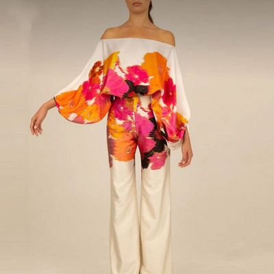 Co-Ord Set | Schlaghose | Zweiteiler | Damenbekleidung