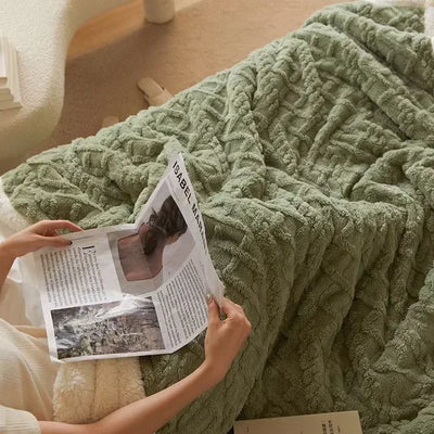 Fleece-Decke | Warm | Winter | Bettdecke | Große Decke