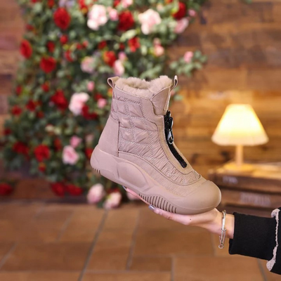 Schneestiefel – mit Fell gefüttert – wasserdicht – Winterstiefel – Damenstiefel