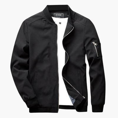 Bomberjacke | Reißverschluss | Winddicht | Herbstjacke | Herrenjacke
