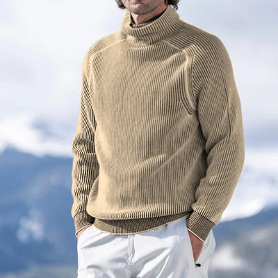 Rollkragenpullover | Rippstrick | Rollkragenpullover | Winterpullover | Herren-Strickpullover