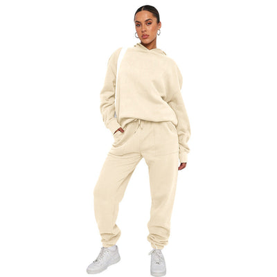 Hoodie- und Jogginganzug-Set – Mit Kapuze – Zweiteilig – Jogginganzug – Trainingsanzug für Damen
