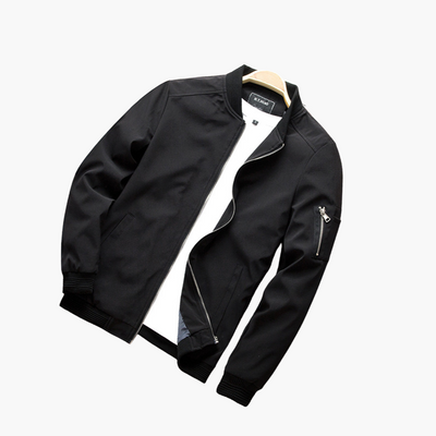 Bomberjacke | Reißverschluss | Winddicht | Herbstjacke | Herrenjacke
