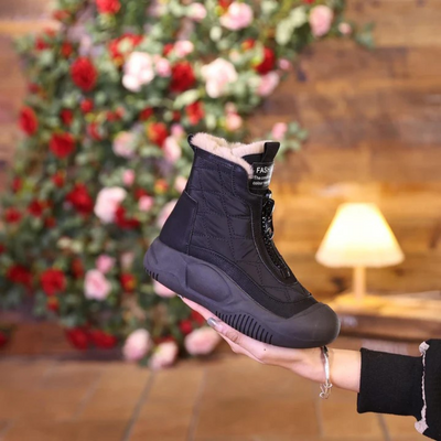 Schneestiefel – mit Fell gefüttert – wasserdicht – Winterstiefel – Damenstiefel