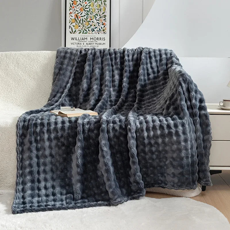 Plüschdecke – Kuschelige Winterdecken für die Couch