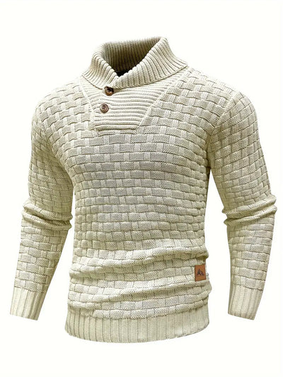 Strickpullover | Rollkragenpullover | Grobstrick | Strickpullover | Herrenbekleidung