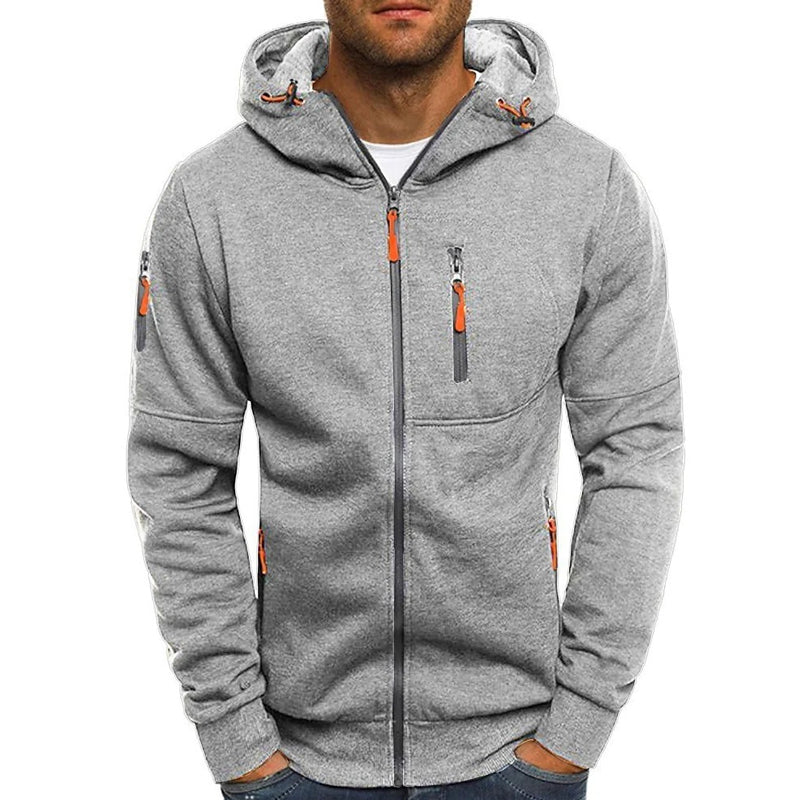 Zipper Hoodie - Lässig - Warm - Zip-Up Hoodie - Herren Hoodie