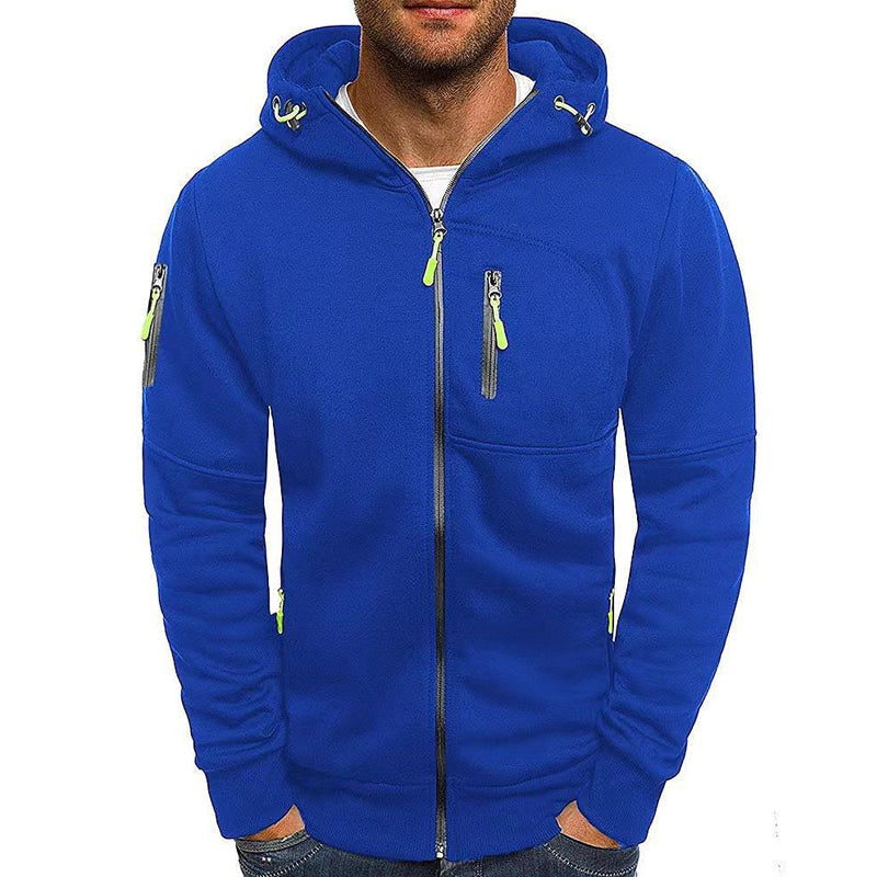 Zipper Hoodie - Lässig - Warm - Zip-Up Hoodie - Herren Hoodie