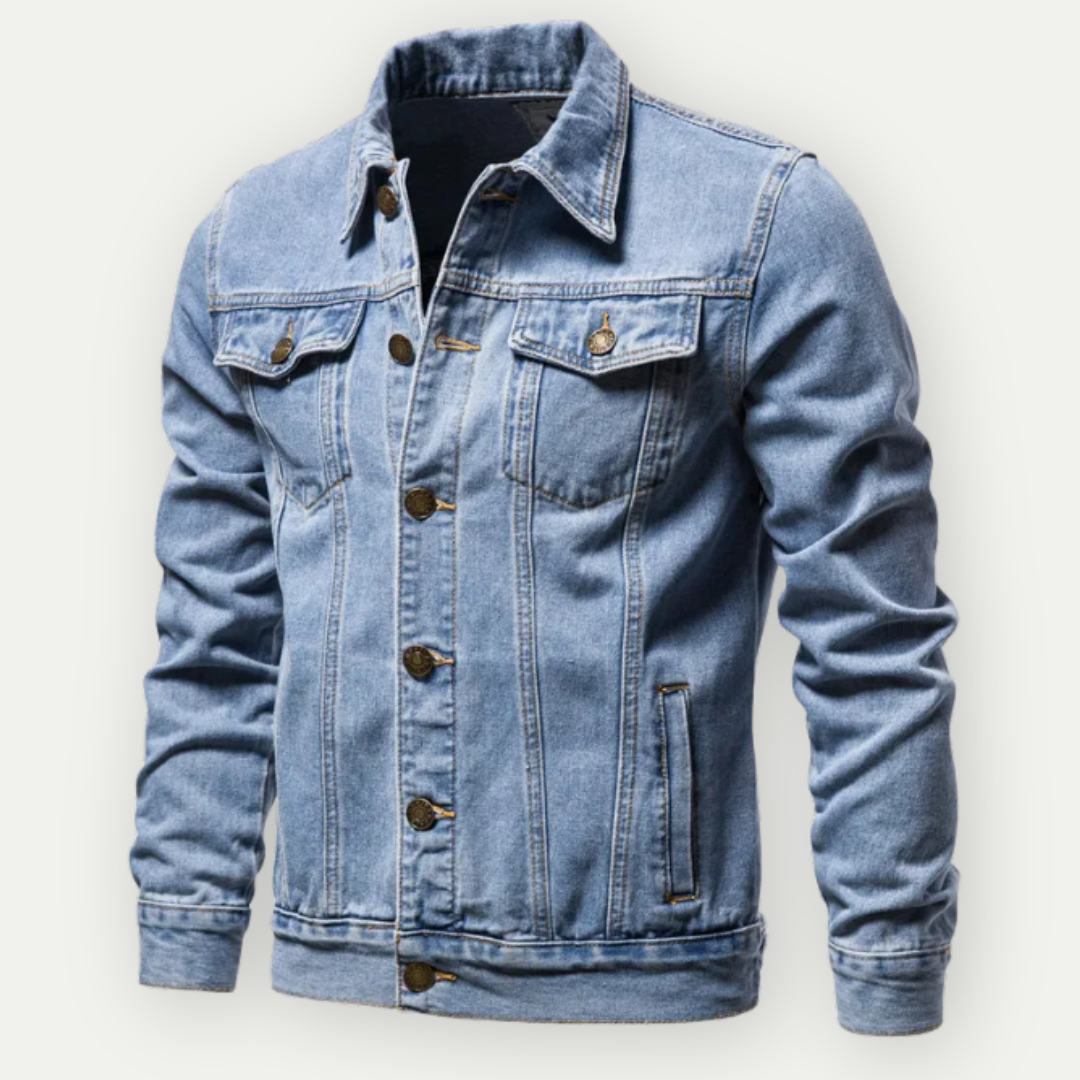 Jeansjacke - Klassisch - Regular Fit - Jeansjacke - Herren Jeansjacke