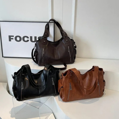 Tragetasche – veganes Leder – für jeden Tag – Kunstledertasche – Umhängetasche