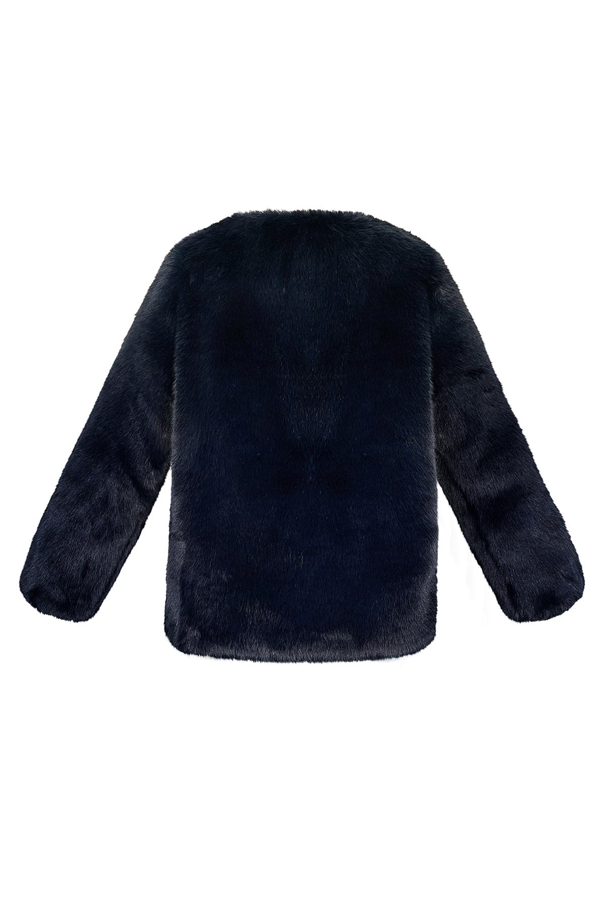 Kunstpelzmantel - Flauschige Kunstpelzjacke für Frauen für den Winter