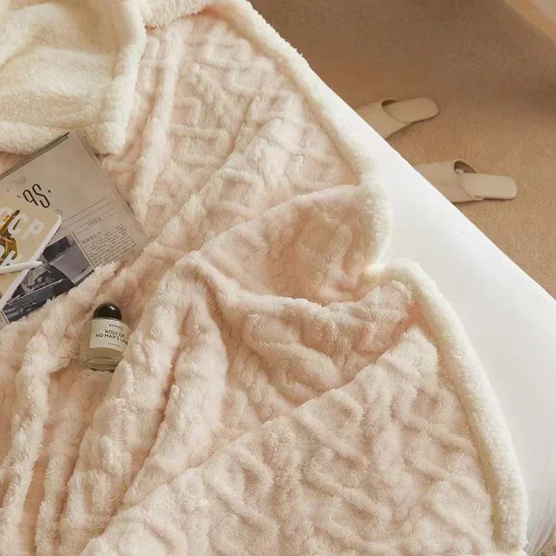 Fleece-Decke | Warm | Winter | Bettdecke | Große Decke