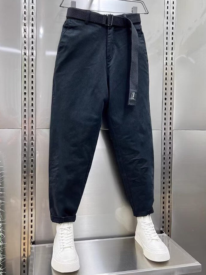 Baggy Pants | Slouchy | Gürtel | Loose Fit Pants | Herrenhosen