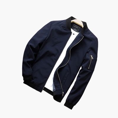 Bomberjacke | Reißverschluss | Winddicht | Herbstjacke | Herrenjacke