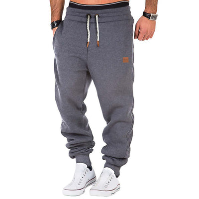 Herren-Jogginghosen – Kordelzug – Elastischer Bund – Sweathosen – Herren-Loungehosen
