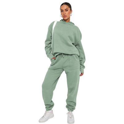 Hoodie- und Jogginganzug-Set – Mit Kapuze – Zweiteilig – Jogginganzug – Trainingsanzug für Damen