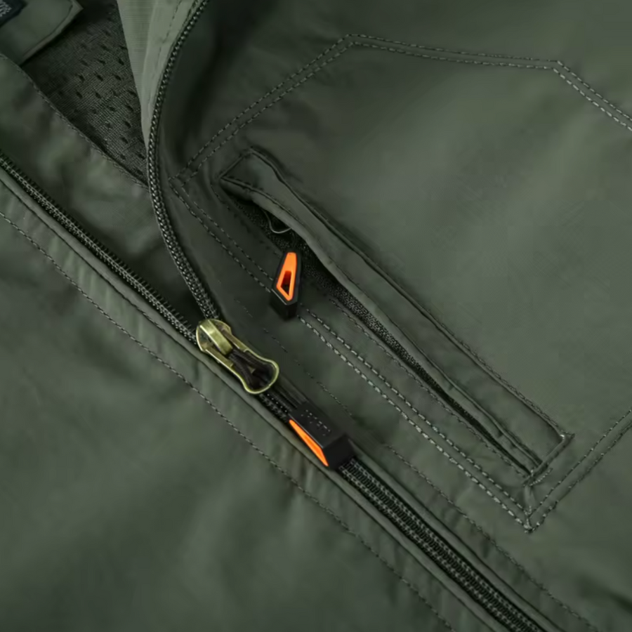 Windbreaker Jacke - Wasserdichte Outdoorjacke mit Kapuze für Männer