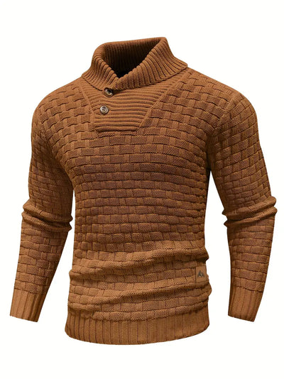Strickpullover | Rollkragenpullover | Grobstrick | Strickpullover | Herrenbekleidung
