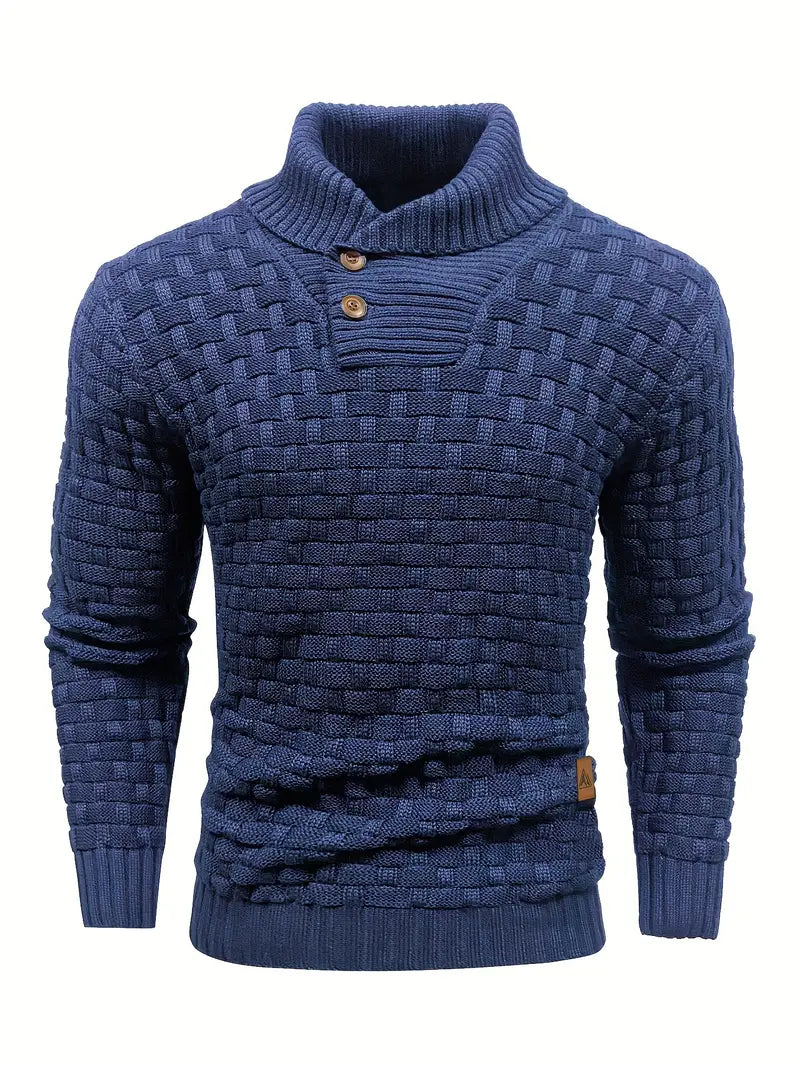 Strickpullover | Rollkragenpullover | Grobstrick | Strickpullover | Herrenbekleidung
