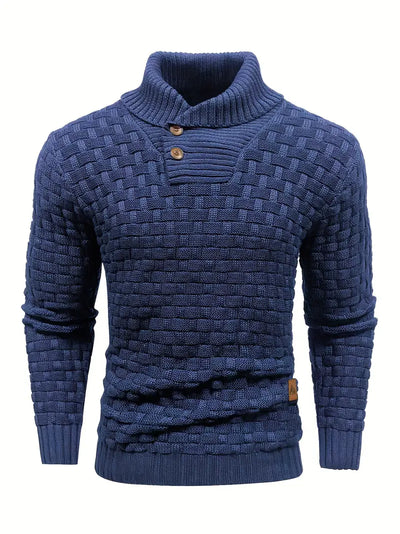 Strickpullover | Rollkragenpullover | Grobstrick | Strickpullover | Herrenbekleidung