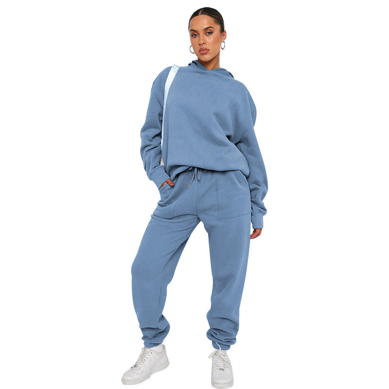 Hoodie- und Jogginganzug-Set – Mit Kapuze – Zweiteilig – Jogginganzug – Trainingsanzug für Damen