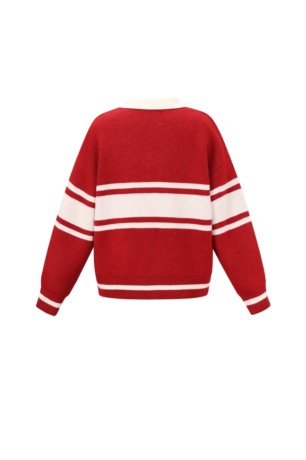 Polo Pullover - Los Angeles - mit Kragen - Strickpullover - Damenstrickwaren