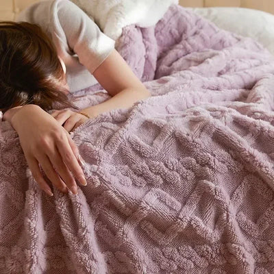 Fleece-Decke | Warm | Winter | Bettdecke | Große Decke