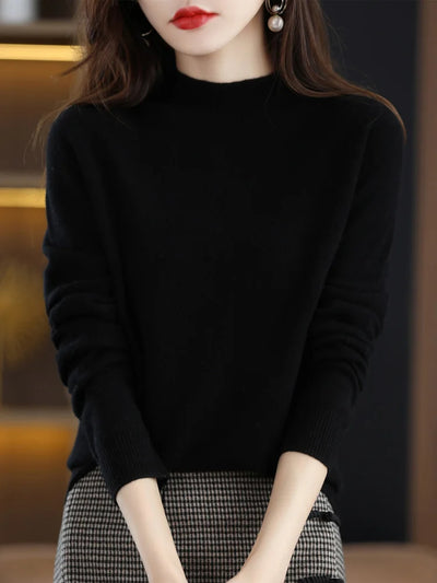 Strickpullover - Leichter Strickpullover für Frauen