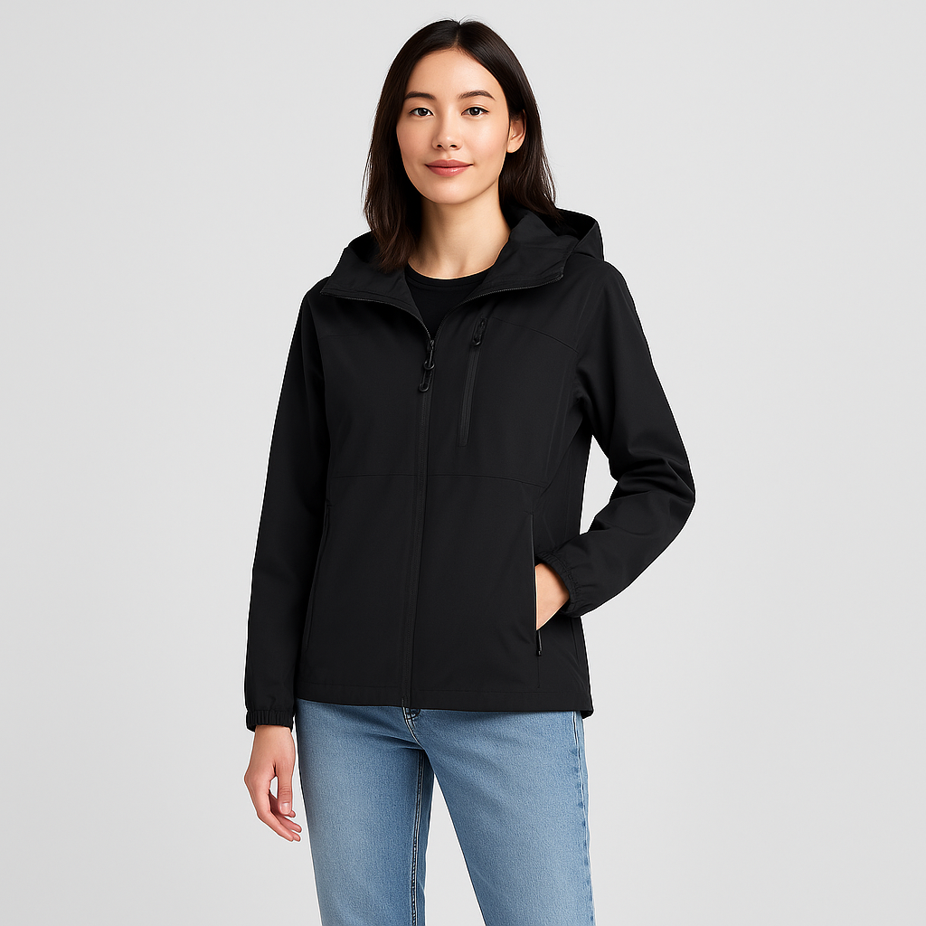 Windbreaker Jacke | Kapuze | Outdoor | Wasserdichte Jacke | Damenjacke