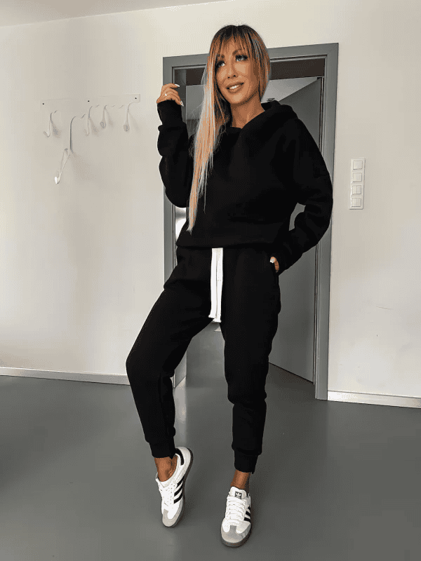 Kapuzenpullover und Jogginghose | Bequem | Kordelzug | Jogging-Sets | Jogging-Sets für Damen