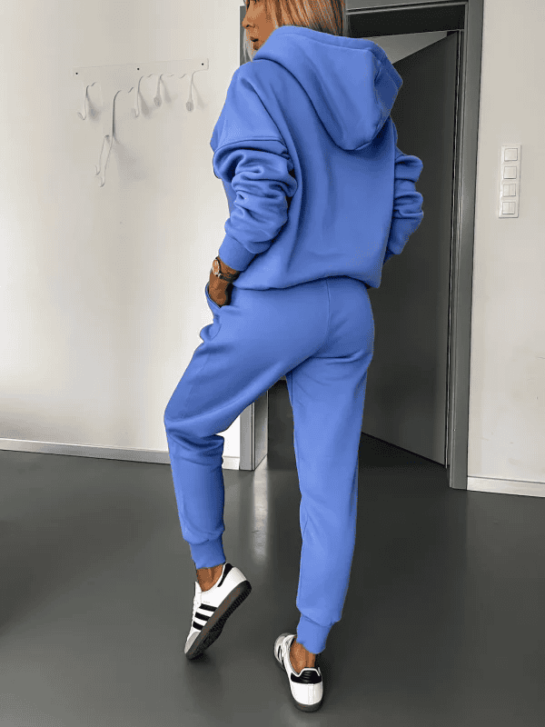Kapuzenpullover und Jogginghose | Bequem | Kordelzug | Jogging-Sets | Jogging-Sets für Damen